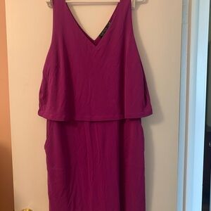 Ralph Lauren 2x Cocktail stretch packable dress.  Pockets.